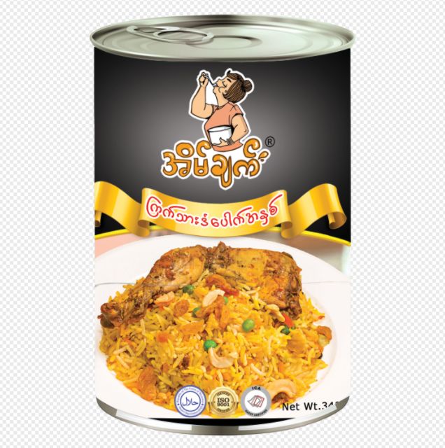 EC Chicken Dan Pauk ကြက်သားဒံပေါက်-340g (24 Pcs per Ctn)