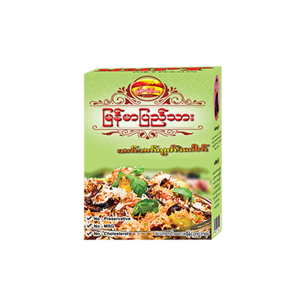 Vegeterian Dan Pauk သတ်သတ်လွတ်ဒံပေါက်(Box)-450g (50 Box per Ctn) 