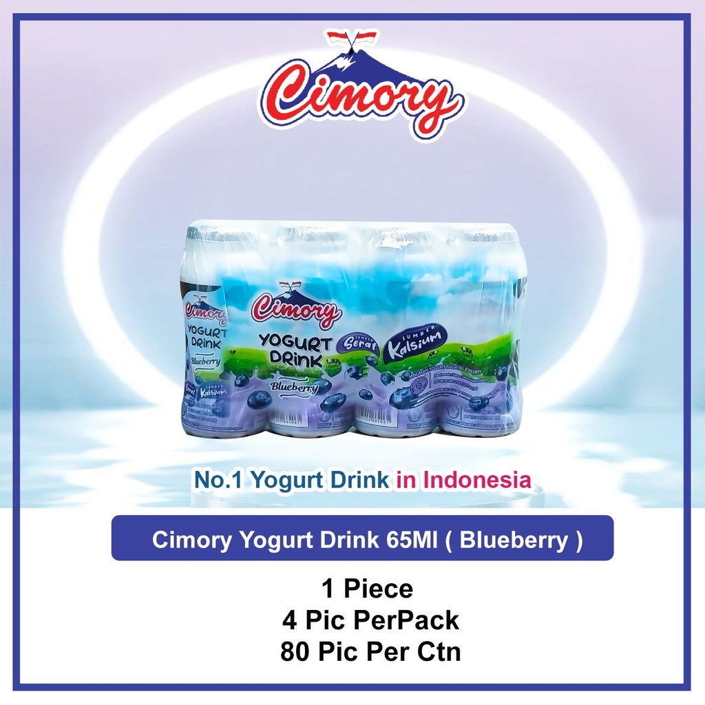 CIMORY YOGURT BLUEBERRY 65ML ( 1Pkt)